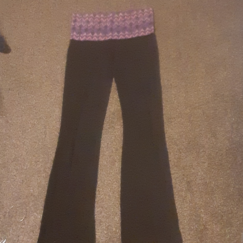 Fold over top leggings